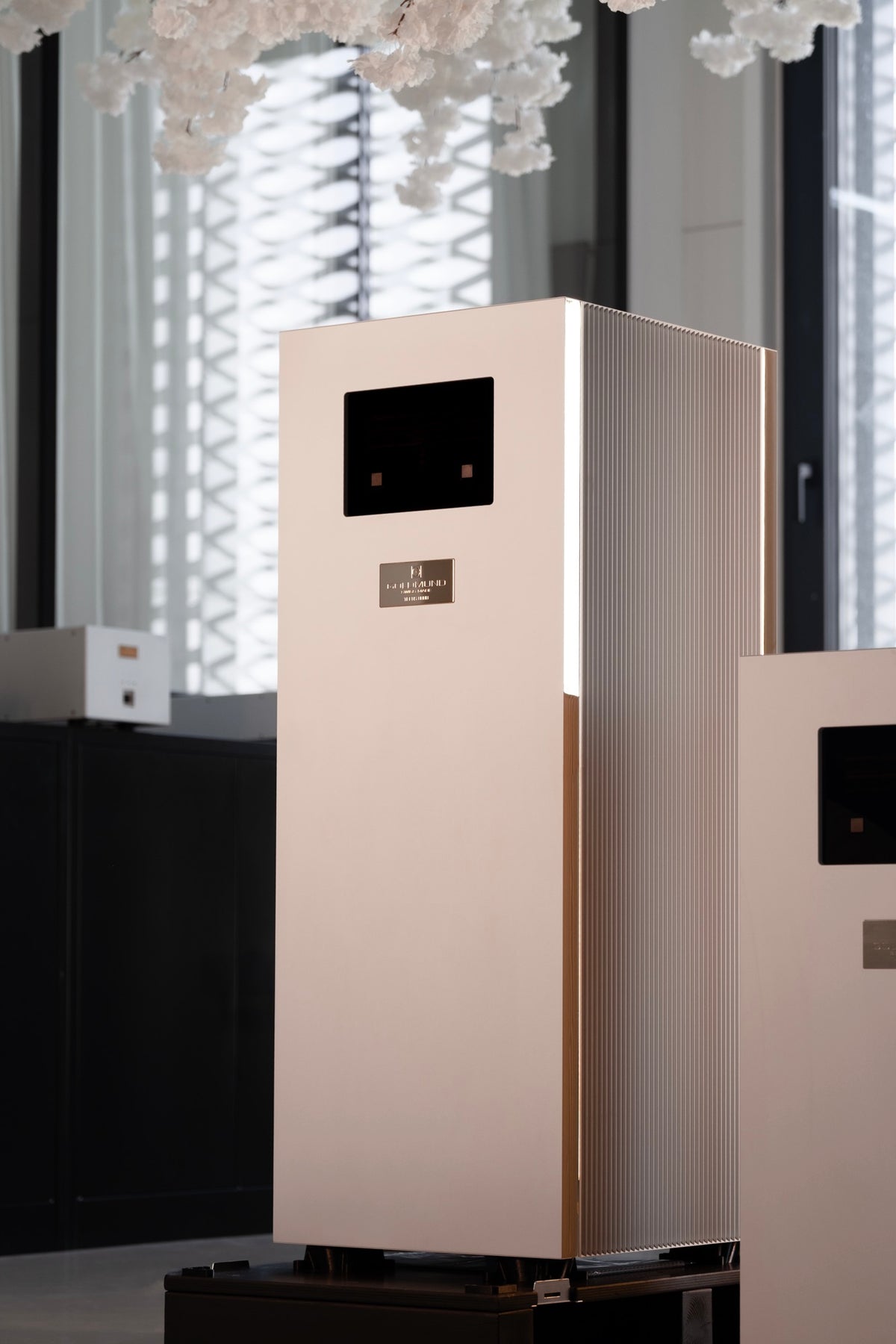 Goldmund Telos 8800 Amplifier  in an indoor setting