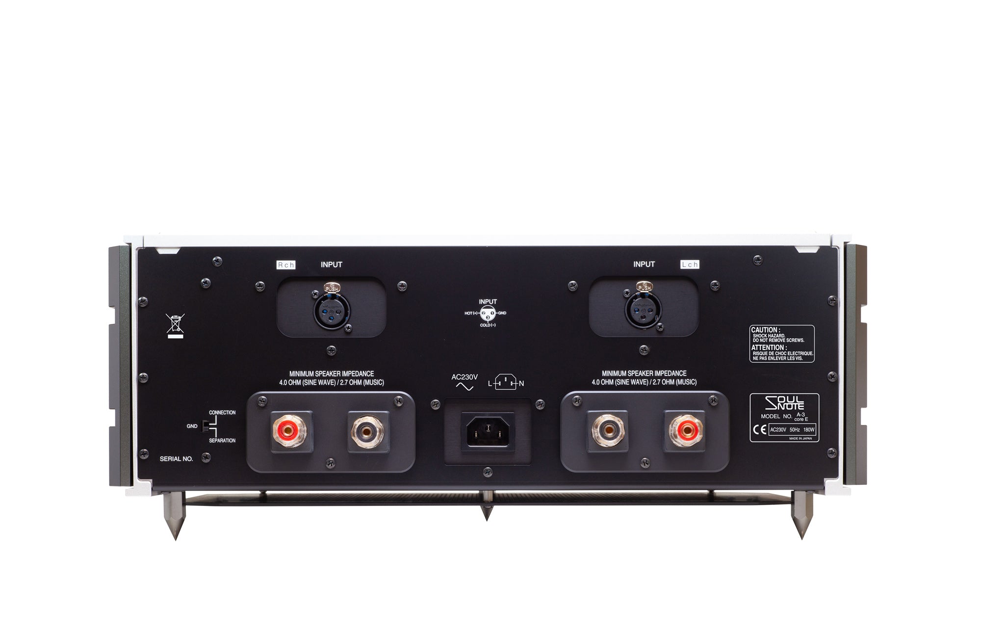 Soulnote A-3 Core Stereo Power Amplifier Soulnote A-3 Core Stereo Power Amplifier